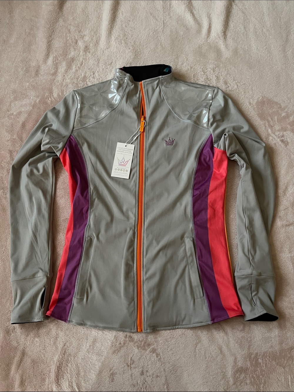 Crowned Athletics Geodesic Icon Reversible Jacket